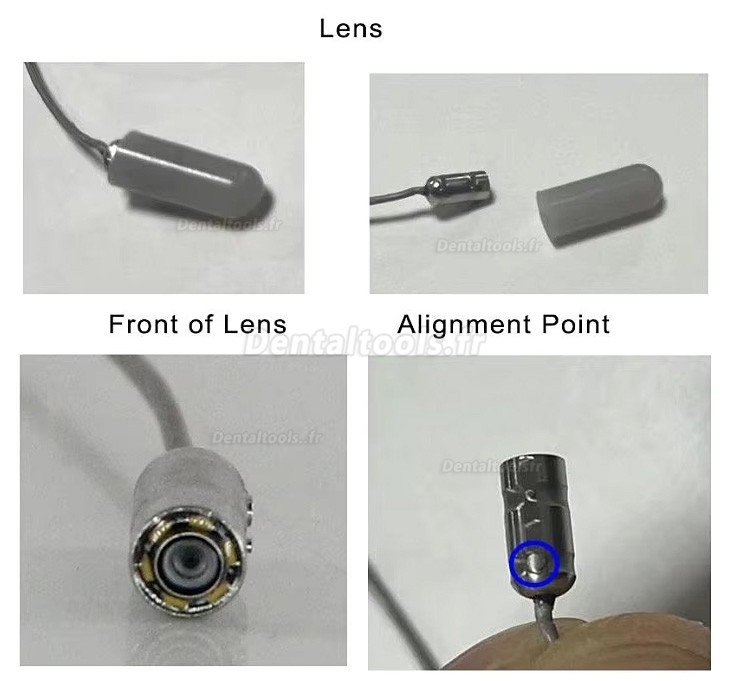 Cam&eacute;ra intraorale dentaire num&eacute;rique filaire avec 6 LED autofocus et p&eacute;dale de commande